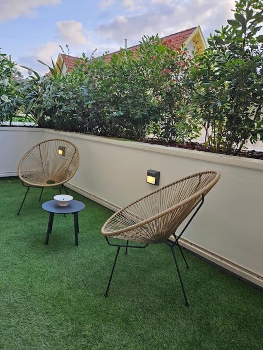 Arcareve - Grand Studio De Standing Avec Terrasse, Jardin Et Acces Direct A La Plage Arcachon Extérieur photo